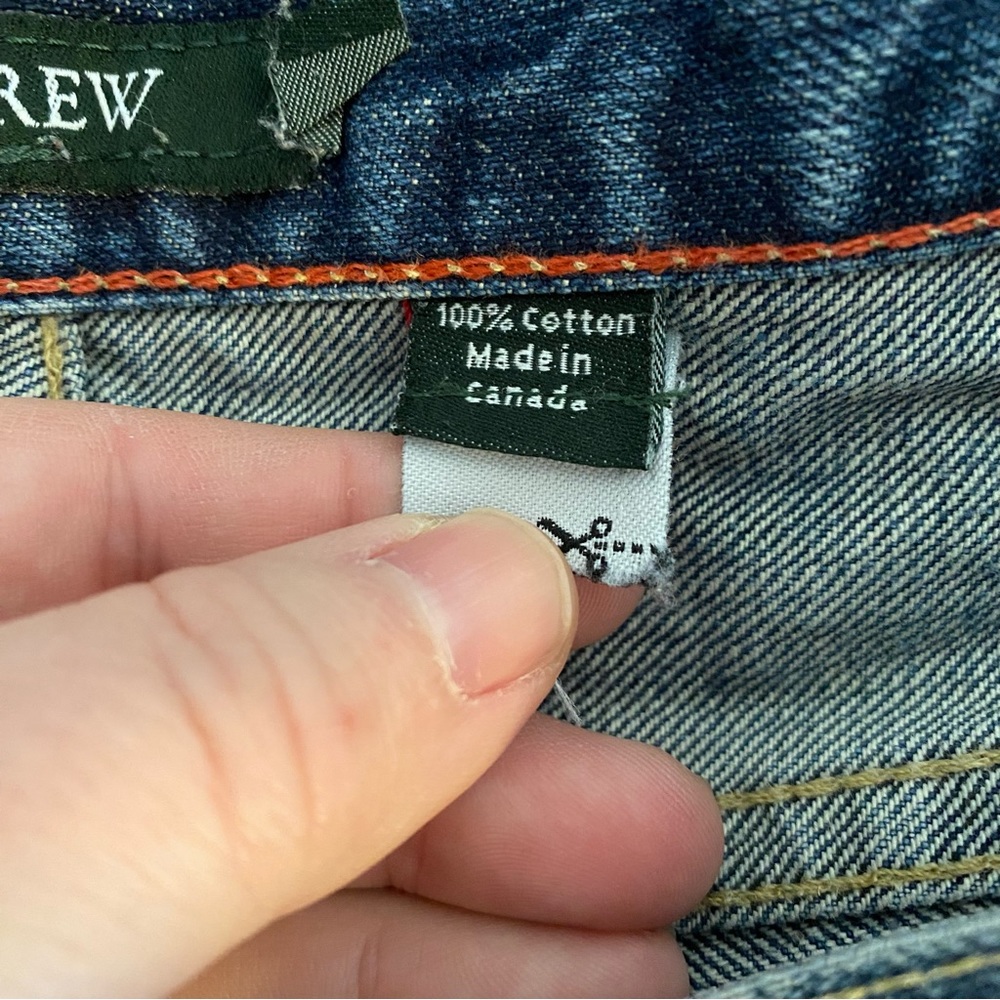 J Crew straight leg cotton denim jeans - Picture 7 of 10